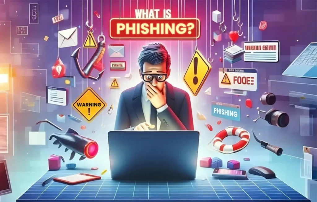What is phishing & common indicator of a phishing attempt